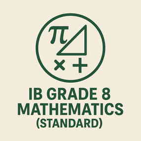 IB MYP Grade 8 Mathematics (Standard)